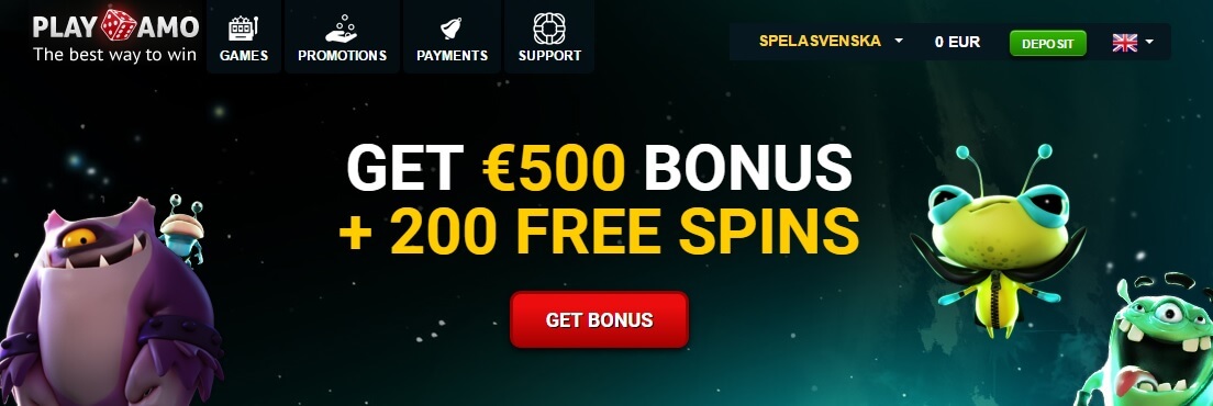 playamo new player welcome bonus